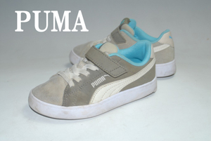 ◆DSC3479◆驚愕の最終価格！即完売必至！早い者勝ち◆プーマ/PUMA/17㎝/ロー/スエード/灰/圧巻の存在感！ストリートで注目の１足！