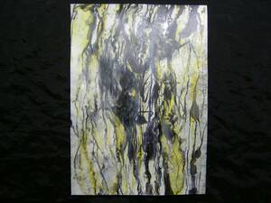 Art hand Auction pintura abstracta, Estilo de pintura con tinta, cuadro, imagen, moderno, arte, ilustración dibujada a mano, escritura, imagen original, interior, Procesamiento especial, Yasusei Shimamori *Enviado en un marco, obra de arte, cuadro, otros