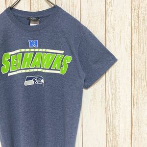 NFL Seattle Seahawks シアトル・シーホークス プリント Tシャツ S USA古着 アメリカ古着