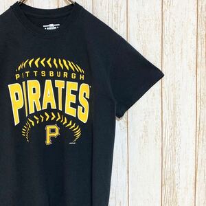 MLB Pittsburgh Pirates ピッツバーグ・パイレーツ プリント Tシャツ S メジャーリーグ USA古着 アメリカ古着