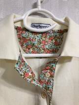 希少　90s BURBERRY ポロシャツ バーバリー　半袖　メンズ　花柄　刺繍　ビンテージ ヴィンテージ　Ｌ　Tシャツ_画像5