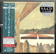 STEVIE WONDER スティービー・ワンダ—／INNERVISIONS インナーヴィジョンズ　SACD専用　SACD・SHM仕様 帯・アウター付き廃盤・美盤！_画像1