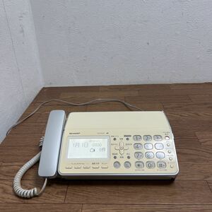 E172★SHARP シャープ コードレス ファクシミリ FAX 電話機 UX-D33CL