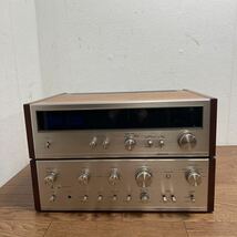 E192★Pioneer パイオニア SA-710 TX-710 プリメインアンプ ペア 動作未確認済み_画像1