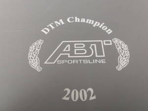 ABT ホイールキャップ　DTM Champion記念（2002）