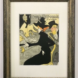 【特価】　≪　　 トゥールーズ　ロートレック　　≫　　リトグラフ【石版画】　　LA DIVAN JAPONAIS 　　1966年　　TOULOUSE-LAUTREC