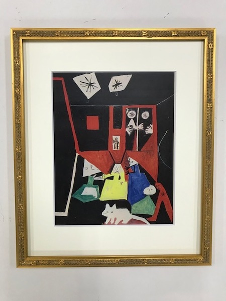 【特価】 ≪ パブロ・ピカソ ≫ エリオグラビュール【銅版画】 LES MENINES Ⅱ 1958年 PABLO PICASSO