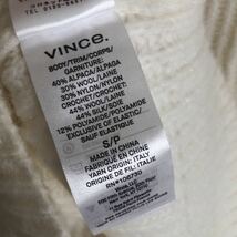 Vince ヴィンス 22AW Crochet Mock Neck Sweater クロシェシェルセーター ニット SPUR.JP掲載 定価88.000円_画像9