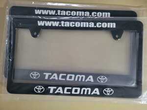 ２枚組 ナンバーフレーム usdm タコマ タンドラ ハイラックス RAV4 miniTRUCK 4RUNNER USトヨタ　tacoma