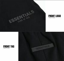 FOG Fear Of God Essentials Sweat Shorts フィアオブゴッド　エッセンシャルズ　スウェットパンツ ショーツ ショートパンツ　L ブラック_画像2