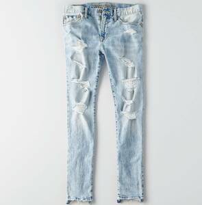 ラスト！！◇◆AE/アメリカンイーグル/ AEO Core Flex Skinny Jeans / W34×L34 / R.D.Wash /