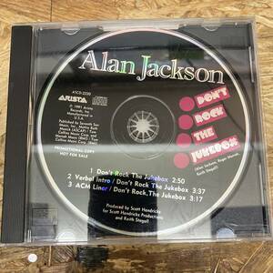 シ● POPS,ROCK ALAN JACKSON - DON'T ROCK THE JUKEBOX シングル,PROMO盤 CD 中古品