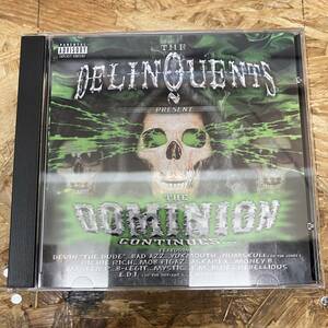 シ● HIPHOP,R&B THE DELINQUENTS PRESENT - THE DOMINION CONTINUES... アルバム,G-RAP CD 中古品