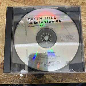 シ● POPS,ROCK FAITH HILL - LIKE WE NEVER LOVED AT ALL シングル,PROMO盤 CD 中古品
