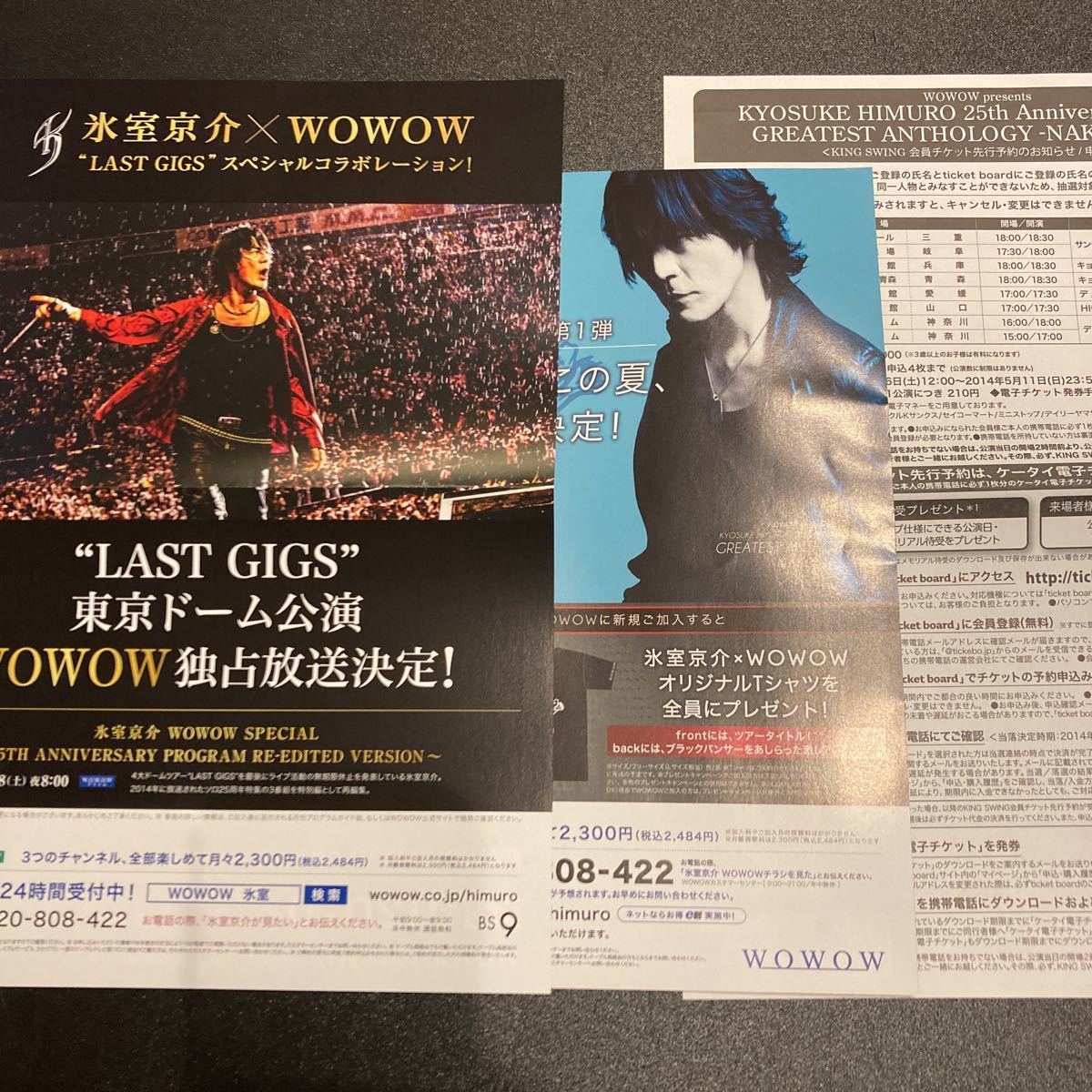 Yahoo!オークション -「氷室京介 last GiGS」(人、グループ別) の落札