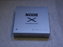 Blue Sound NODE X (プレミアム・ワイヤレス・ミュージック・ストリーマー)10周年記念モデル限定品【未開封新品】_画像1