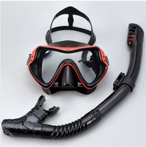 新入荷 軽器材 マスク ダイビングマスク　シュノーケル　潜水メガネ　水面下呼吸パイプ　お色選択可_画像7
