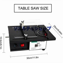 新品推薦★多機能ミニテーブルソー 翡翠の切断 彫刻用電動サンダー エッジシャープナー ジュエリー研磨機テーブルソー切断機_画像6