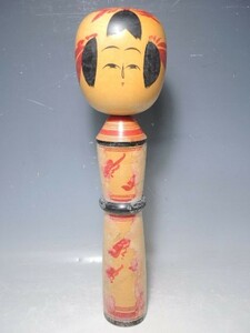 100/○こけし 作者不明 銘在 高さ38cm 日本人形 伝統工芸 伝統こけし