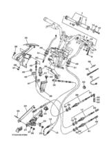 YAMAHA FXHighOutput'07 OEM section (CONTROL-CABLE) parts Used (部品番号F0D-U153J-10 REMOCON,NOZZLE 2) [X2302-03]_画像3