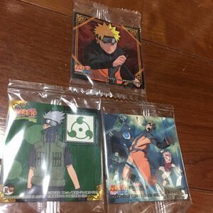 新品未開封 NARUTOナルト疾風伝 一楽ラーメン ナルトコレクションシール カカシ サクラ