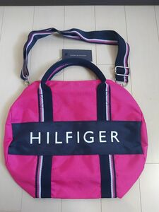 お値下げしました　トミーヒルフィガー　TOMMY HILFIGER ドラムバッグ ボストンバッグ ミニボストン