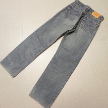 j896★ 90s オールド Levi's リーバイス 512 ストレート ジーンズ W29 ★ 古着 ユーズド加工 デニムパンツ 即決 ★_画像2