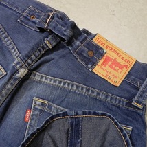 j984★ Levi's リーバイス シンチバック ハーフジーンズ W33 ★ 古着 デニムショーツ 即決 ★_画像3