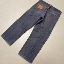 j990★ Levi's リーバイス 703 ストレート 古着 ジーンズ W34 ★ 古着 バックポケット リメイク デニムパンツ 即決 ★_画像2