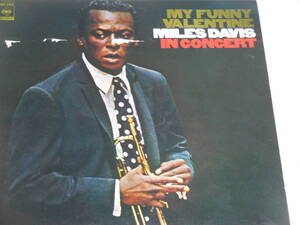 LP1枚　MY　FUNNY　VALENTINE　MILES　DAVIS　IN　CONCERT