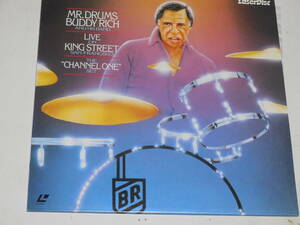  Laser desk 1 sheets MR.DRUMS BUDDY RICH LIVE ON KINGSTREET SAN FRANCISCO