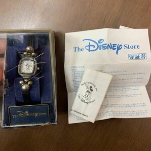 ジャンク品 ディズニーストア ミッキーマウス 腕時計の画像1