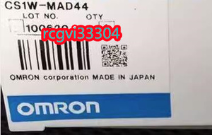 新品 OMRON/オムロン CS1W-MAD44 アナログ入出力ユニット 保証６ヶ月 