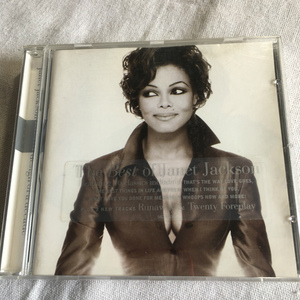 JANET JACKSON「design of a decade 1986/1996」＊1986年から1996年にわたる彼女のベスト盤　＊Europe盤（US盤とはジャケ違い）