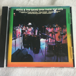 KOOL & THE GANG「SPIN THEIR TOP HITS」＊＊サンプリング・ソースとしてもお馴染みのJAZZ FUNK期の黄金ナンバーを網羅したベスト