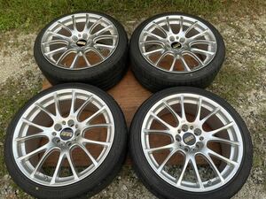 BBS RE-V 8.5J+38 9.5J+50 ダイヤモンドシルバー　19inch 鍛造