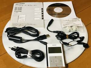 ★SHARP 　デジタル オーディオ プレーヤー　 MP-A100 付属品、取説付★