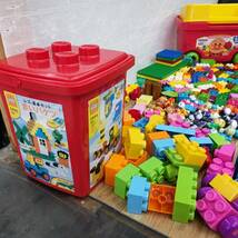 送料無料S77447 ブロック玩具2点セット　レゴ 7616 基本セット 赤いバケツ　はじめてのブロックワゴン　3才から　1.5才から_画像3