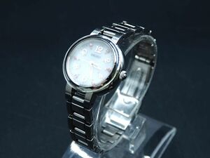 SEIKO TISSE セイコー ティセ 1B21-0AM0 3針 ソーラー 腕 時計 シルバー ■■ ☆ dic5 レディース