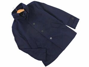 TETE HOMME テットオム スタンドカラー ジャケット sizeM/紺 ◆■ ☆ dhd1 メンズ