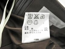 自由区 膝丈 スカート size38/グレーブラウン ■■ ☆ dhd1 レディース_画像5