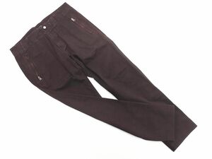 theory セオリー スリム デニムパンツ size30/ワイン ■■ ☆ dia5 メンズ