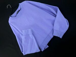 ZARA ザラ 裏起毛 スウェット sizeM/ラベンダー ◇■ ☆ dia6 レディース