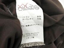 ネコポスOK ナラカミーチェ Vネック カットソー sizeI/茶 ◇■ ☆ dia7 レディース_画像5