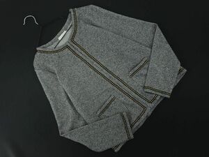 INDEX インデックス ノーカラー ジャケット sizeM/グレー ◇■ ☆ dib2 レディース