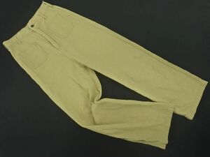 niko and ニコ アンド JEANS ワイド デニムパンツ sizeL/カーキ ■■ ☆ dib2 レディース