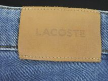 LACOSTE ラコステ デニムパンツ size30/青 ■■ ☆ dic1 メンズ_画像7