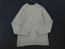 THE SHOP TK ザショップティーケー タケオキクチ クルーネック ニット セーター sizeL/グレー ◇■ ☆ dic5 メンズ_画像4