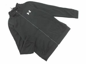 UNDER ARMOUR アンダーアーマー ロゴ トラック ジャケット sizeYXL(155-165cm)/黒 ◇■ ☆ dic5 子供服