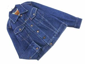 BIG JOHN ビッグジョン Gジャン デニム ジャケット size34/青 ◇■ ☆ dic6 レディース